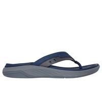 Skechers Silva-Falco, Sandalia Hombre, Navy, 45 EU