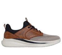 Skechers Relaxed Fit: Slade - Breyer en Marrón/Marrón Bronceado, talla 48.5, Vegan