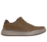 Skechers Relaxed Fit: Sterling - Cedrick en Marrón Claro, talla 39.5