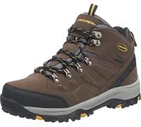 Skechers Relment-Pelmo 64869 - Botas impermeables con cordones para hombre, Caqui, 11.5 Wide