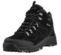 Skechers Relment Pelmo, Botas de Senderismo Hombre, Black Suede, 38.5 EU