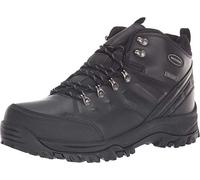 Skechers Relment Traven, Botas de senderismo Hombre, Black Leather, 41 EU