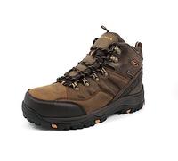 Skechers Relment Traven, Botas de senderismo Hombre, Dark Brown Leather Cdb, 45 EU