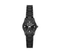 Skechers Reloj Análogico-Digital para Mujeres de Automático con Correa en Poliéster SR6278, 26 mm, Grafito y Blanco