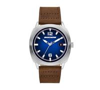 Skechers Reloj Analógico para Hombre de Cuarzo con Correa en Cuero SR5273