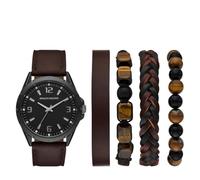 Skechers Reloj Analógico para Hombres de Cuarzo con Correa en Poliuretano SR9119