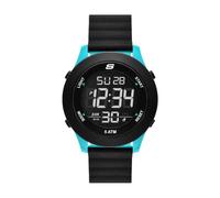 Skechers Reloj Analógico para Hombres de Cuarzo con Correa en Silicona SR5222