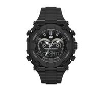 Skechers Reloj analógico y Digital SR1042 de Cuarzo Negro para Hombre, Correa
