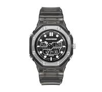 Skechers Reloj de hombre Matfield Ana-Digi Reloj Digital de poliuretano negro (Modelo: SR1165), Negro