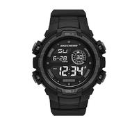 Skechers Reloj deportivo digital para hombre, Burbank Negro, Deporte Digital Hombre