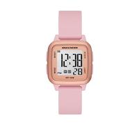 Skechers Holmby Digital Blush Reloj de silicona para mujer (Modelo: SR6298), Rosa (Blush)