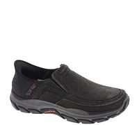 Skechers Respected-Holmgren, Mocasín Hombre, Black, 45 EU