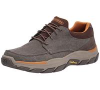 Skechers Respected-Loleto, Moc Toe Bungee Lace Slip On Hombre, marrón, 42.5 EU