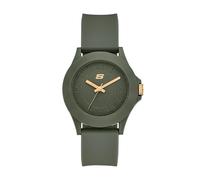 Skechers Rosencrans Reloj analógico de Silicona Verde para Mujer (Modelo: SR6345)