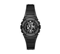 Skechers Rosita - Reloj digital de poliuretano negro (modelo: SR2163)
