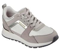 Skechers Runway-Posh Gal - Tenis para mujer, Gris Topo/Dorado (Taupe/Gold), 40 EU