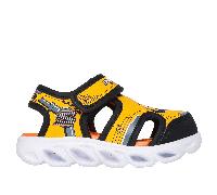 Skechers S-Lights: Hypno-Flash - Hydro-Fun en Amarillo/Negro, talla 22