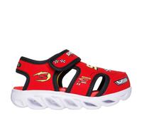 Skechers S-Lights: Hypno-Flash - Hydro-Fun en Rojo/Negro, talla 26