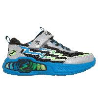 Skechers S-Lights: Light Storm 3.0 - Prism Tech en Plata, talla 33.5