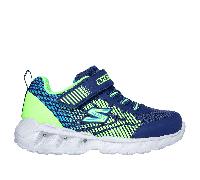 Skechers S-Lights: Magna-Lights - Grux en Navy/Lima, talla 25