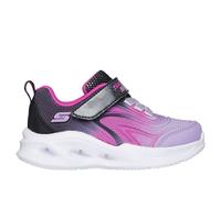 Skechers S-Lights: Sola Glow - Color Breeze en Negro, talla 23
