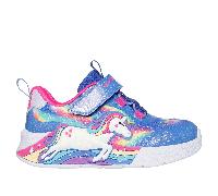 Skechers S-Lights: Unicorn Chaser en Azul, talla 21