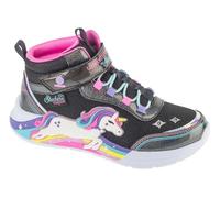 Skechers S-Lights: Unicorn Chaser Jumping Magic 303302L-BKMT, Zapatillas para niña, Color Negro, Talla 35 EU