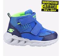 Skechers S Luces : Magna-Lights Infantil Niño High Top Deporte Zapatillas Azul