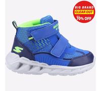 Skechers S Luces : Magna-Lights Infantil Niño High Top Deporte Zapatillas Azul