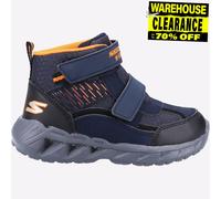 Skechers S Lights: Magna-Lights - Frosty Fun en Navy/Negro, talla 21