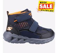 Skechers S Lights: Magna-Lights - Frosty Fun en Navy/Negro, talla 21