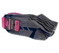 Skechers S106751-DKGY_36-40 Calcetines, Multicolour, Mujeres