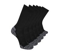 Skechers S110550 Calcetines para Correr, Negro/Blanco, 10-13 para Hombre