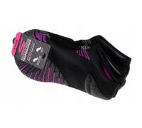Skechers S113864-BLK_36-40 Calcetines, Black, Mujeres