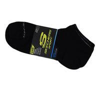 Skechers S115055-BLK_41-46, calcetines de los hombres, Black, 41