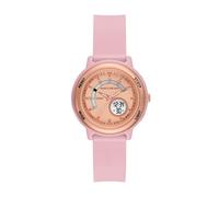Skechers Salerno - Reloj analógico digital de silicona para mujer, Rosa (Blush)