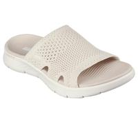 Skechers Sandal, Sandalia GO Walk Flex ELATION Mujer, Natural Textile, 56 EU