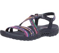 Skechers Sandalia mujer Reggae-Sew Me - Correa trasera tejida - Azul Marino Multi 36 EU
