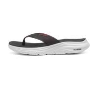 Skechers Sandalia de espuma Vapor SaytoVAPOR para hombre, Black Kpu Red Trim, 43 EU