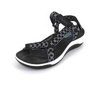 Skechers Sandalia deportiva Reggae Cup-My Bestie para mujer, Negro -, 40 EU