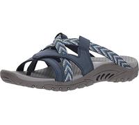 Skechers Sandalia Reggae con tiras múltiples para mujer, marino, 38 EU