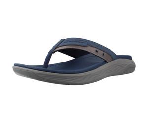 Skechers Sandalia Silva-Falco para hombre, azul marino, 47 EU