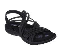 Skechers Sandalias altas Desert Kiss para mujer, Negro Gore, 38 EU