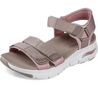Skechers Sandalias Arch Fit - Fresh Blo Verde, Rosa