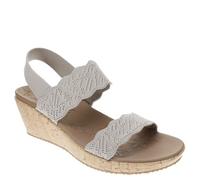 Skechers - Sandalias Beverlee Timeless Touch para Mujer (38 EU) (Topo)