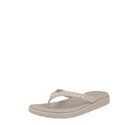 Skechers Meditation Luxe-Floral Embellished - Sandalias Planas para Mujer, Color Gris Pardo, Talla 5