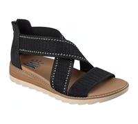 Skechers Sandalias de mujer 37,5 EU BOBS Arch Fit Oasis Cozy Glam 113894 Vegan Comfort Sandalias con Arch Fit Plantilla Punto Parte Superior Cremallera Zapatos de Verano Ligero