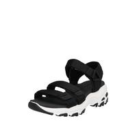 Skechers - D'LITES FRESH CATCH, Sandalia Mujer, BLACK, 35 EU
