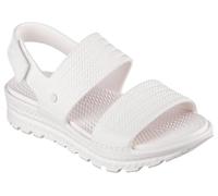 Skechers Sandalias Foamies Arch Fit Footsteps Sunny Days para mujer, blancas, 40 EU