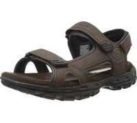 Skechers Herren Garver-ALEC Sandals, Brown Brn, 13 UK Wide